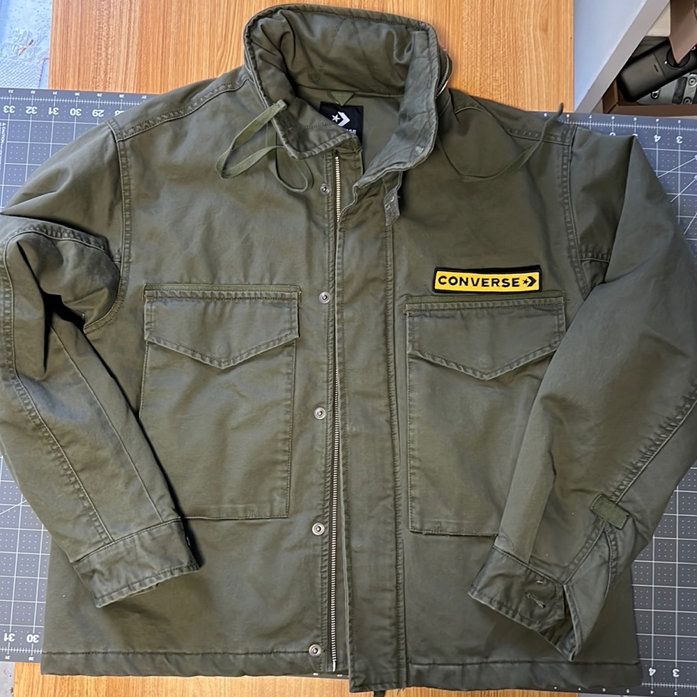 NWOT Converse military barn jacket size XS